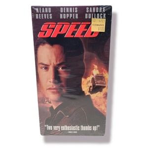 Speed 1994 VHS Keanu Reeves New Sealed Fox Video Watermarks!
